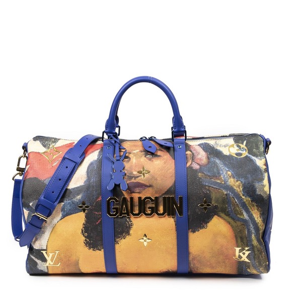 Louis Vuitton Handbags - Louis Vuitton Ltd. Ed. "Jeff Koons Masters Gauguin" Keepall Bandouliere 50